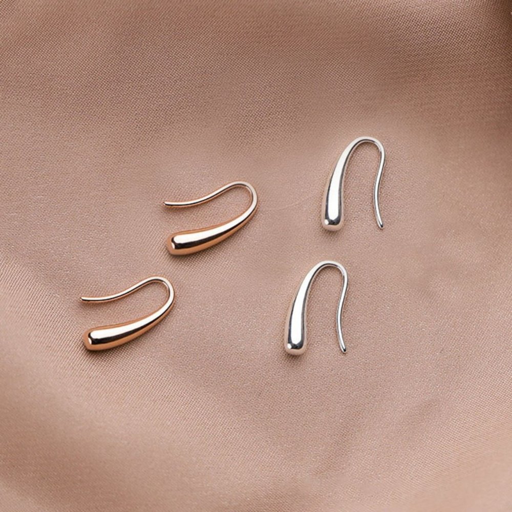*NEW 925 Sterling Silver Waterdrop Earrings - Picture 4 of 8